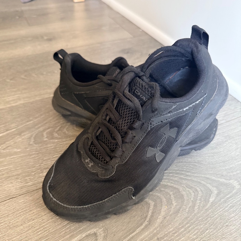 Under Armour Charged Assert 9 Mens Black Running‎ Shoes 3024862-002 Size 7.5